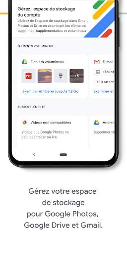 Google One screenshot 2