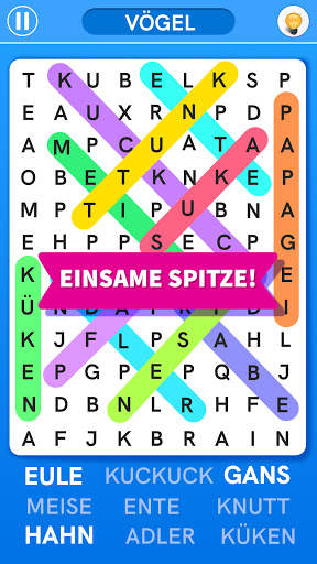 Wortsuche spiele: Wort finden screenshot 1
