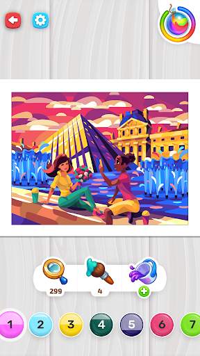 Color Stories - color journey, paint art gallery screenshot 7