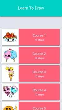how to draw cute food screenshot 2