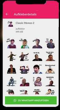 Aufkleber Lustige für WhatsApp 2019 screenshot 3