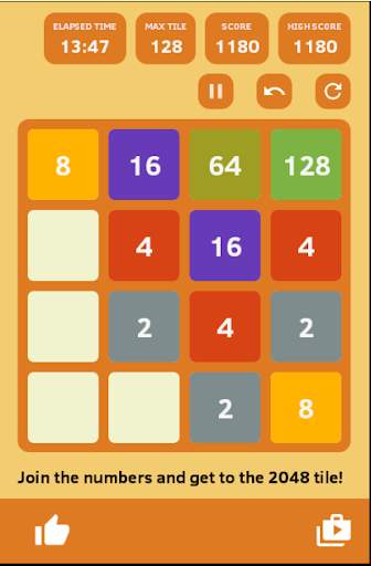 2048 screenshot 1