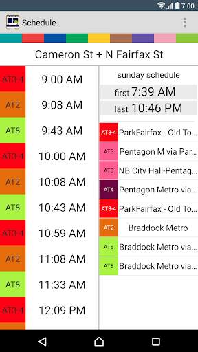 Alexandria DASH Bus Schedule screenshot 4
