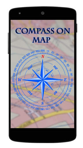 Compass On Map screenshot 3