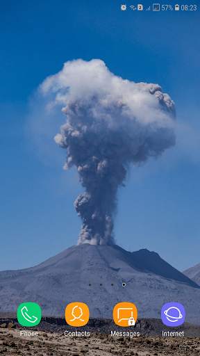 Volcano Wallpaper screenshot 3