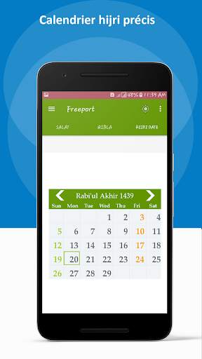 Qibla Compass- Calendrier Salat et Hijri screenshot 3