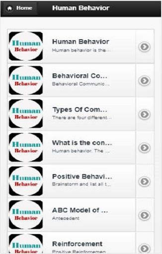 Human behavior screenshot 3