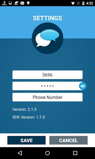iCallMore Blue screenshot 3