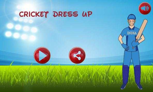 Cricket Dress Up screenshot 2