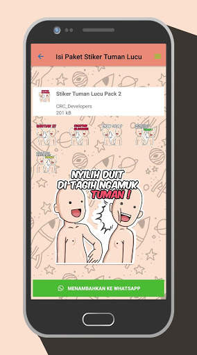 Stiker Tuman Lucu Terbaru screenshot 1