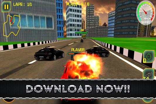 Mafia Bandit Riot Racing Car screenshot 4