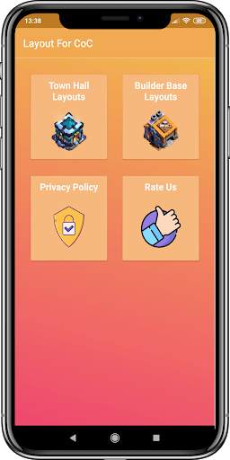 Layout for CoC screenshot 1