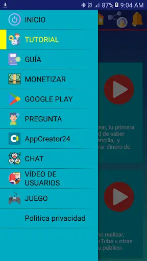 Crear Aplicaciónes Android Gratis - App Creator screenshot 3