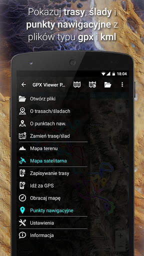 GPX Viewer PRO - Ścieżki, trasy i punkty screenshot 1