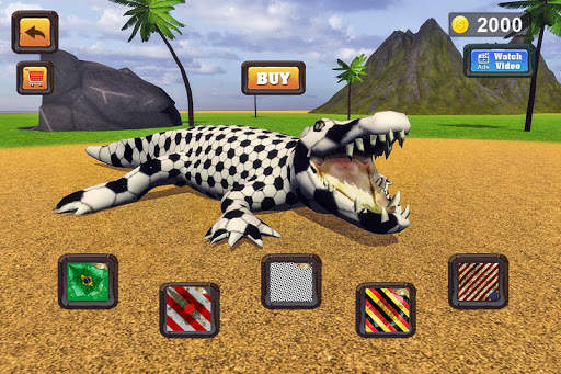 Angry Crocodile Family Simulator: Crocodile Attack screenshot 12
