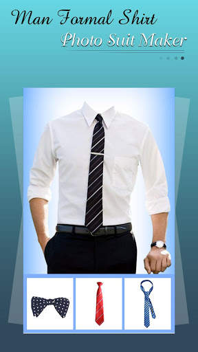 Man Formal Shirt Photo Suit Maker screenshot 2