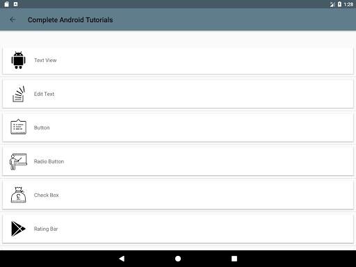 Complete Android Tutorials скриншот 11