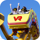 VR 360 Roller Coaster Fun Videos أيقونة
