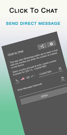 Click To Chat Lite screenshot 1