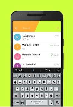 Messenger chat and Qeep screenshot 2