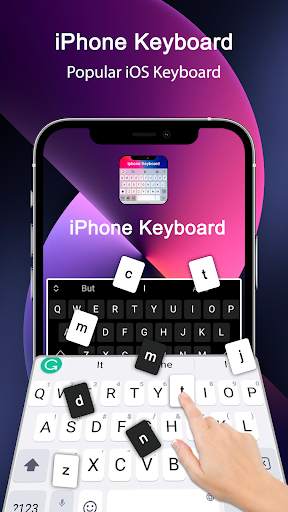 Iphone keyboard screenshot 1