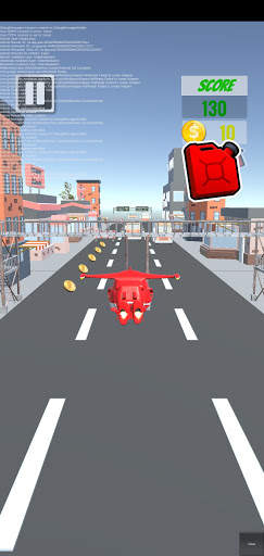 Super Robot Car flying Wings screenshot 3
