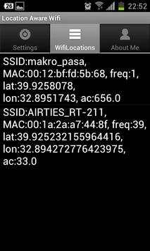 Location Aware WiFi Service screenshot 5