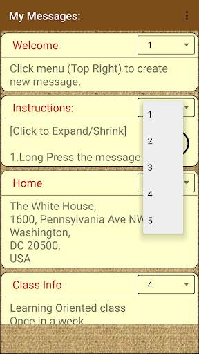 Text Message Organiser screenshot 3