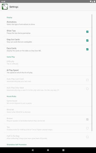 Spades Free - Offline screenshot 11