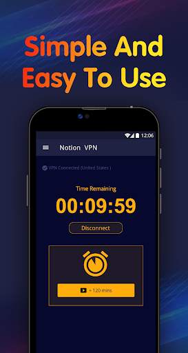 Notion VPN screenshot 2