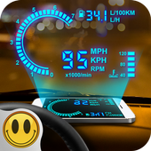 Projection Speedometer Joke icon