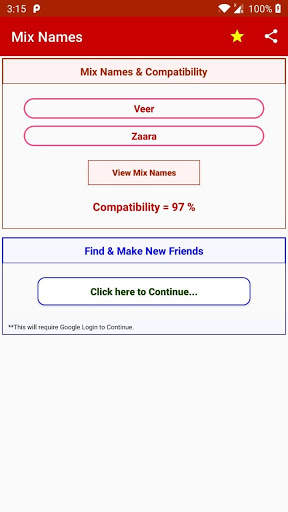 Mix Names screenshot 1
