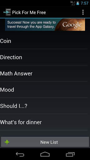 Pick For Me Free screenshot 1