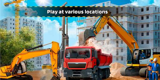 Heavy Excavator - Real Crane Driving Simulator 3D screenshot 3