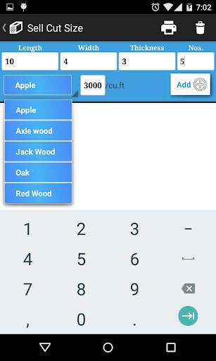 Wood Timber Calculator screenshot 6