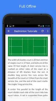 Tutorials for Badminton Offline screenshot 5