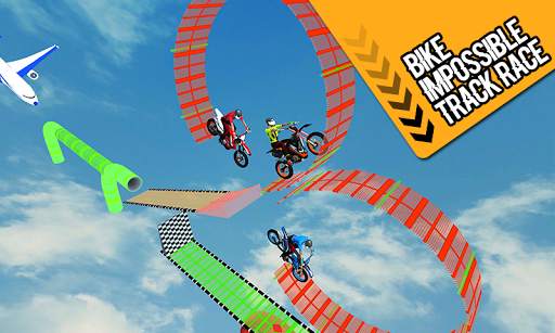 Racing Bike 3D Trial Bike Stunts Ramp Bike Jumping screenshot 5