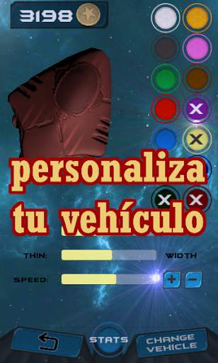 Viaje Espacial 2: juego de naves espaciales स्क्रीनशॉट 2