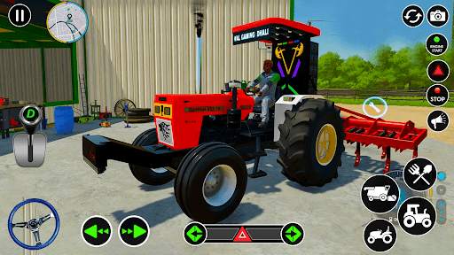 US Farming Tractor Games 3d screenshot 1