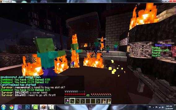 Zombie Town Mcpe MOD screenshot 2