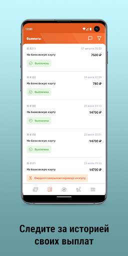 taxiCRM - кабинет водителя screenshot 4