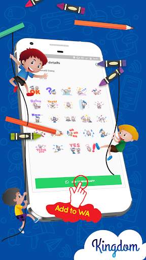 Magic King Stickers for Whatsapp - WAStickerApps screenshot 3