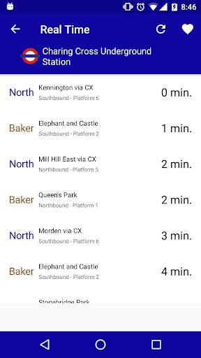 London Transport Live Times screenshot 3