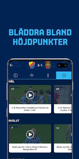 DIF Fotboll Live screenshot 4