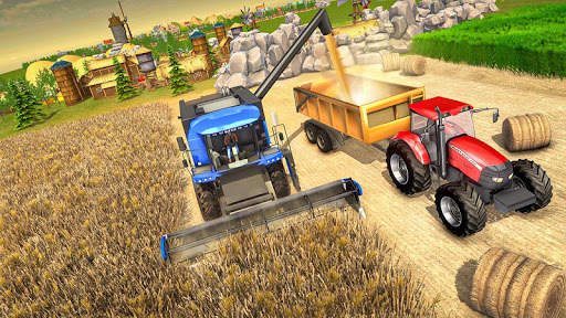 Farmland Tractor Farming Games screenshot 2