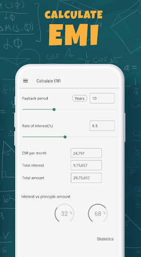 Calculator -  Emi Calculator screenshot 5