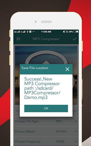 MP3 Compressor : Resizer screenshot 6