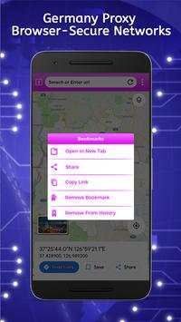 Germany Proxy Browser-Secure Networks screenshot 2