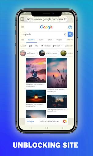 VP Browser - Fast and Secure with VPN screenshot 2