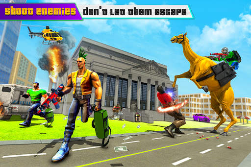 Camel Shooter 3D : Real Gangster Crime City Game स्क्रीनशॉट 4